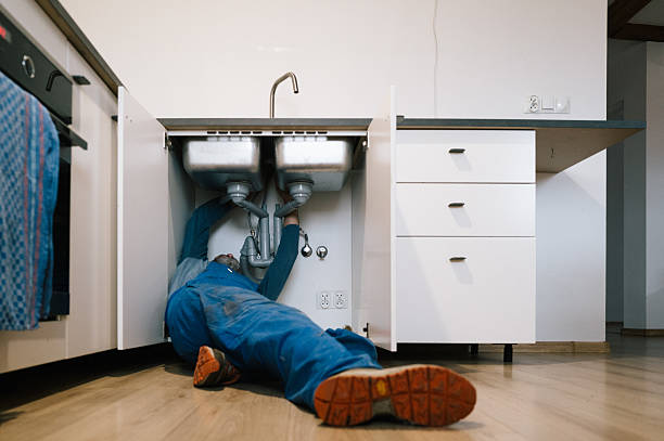 Professional Plumbing technician working in Saint John, WA